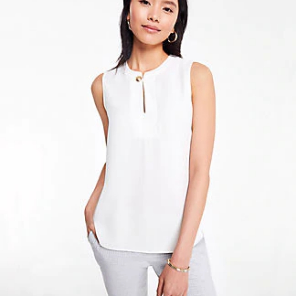 Button Neck Shell